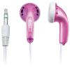 Casti stereo Genius GHP-200V, In-ear, 10Hz-20KHz, 32Ohm, 1.2m cable, Pink 31710033102