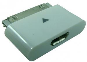 Adaptor compatibil IPhone/Ipad 30 pini tata la micro USB mama