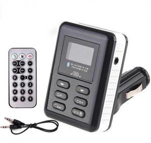 Modulator FM cu Bluetooth, A2DP, cu telecomanda
