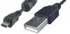 Cablu USB A tata - 8 pini tata - compatibil Nikon - Sanyo
