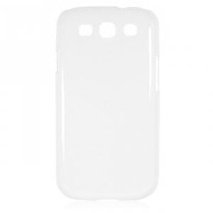 Husa plastic Samsung I9300I Galaxy S3 Neo Trendy8 SoftTouch alba Blister Originala