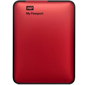 Hard-disk extern WESTERN DIGITAL My Passport Portable (, 2.5", 500GB, USB 3.0) Red