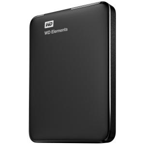 WESTERN DIGITAL HDD External Elements Portable (2.5 inch, 500GB,USB 3.0) Black