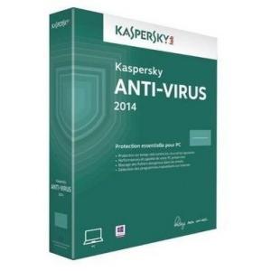 Kaspersky Anti-Virus 2014 EEMEA Edition. 1-Desktop 2 year Base Box KL1154OBADS