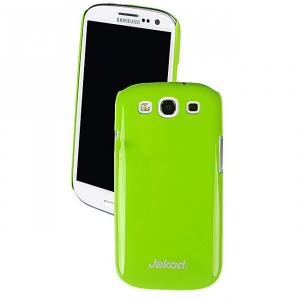 Husa plastic Samsung I9300I Galaxy S3 Neo Jekod Shine verde Blister Originala