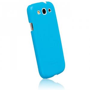 Husa plastic Samsung I9300I Galaxy S3 Neo Krusell BioCover bleu Blister Originala
