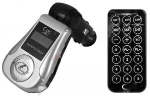 Modulator FM cu telecomanda si slot micro SD, SD si USB
