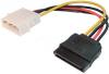Cablu adaptor Molex IDE tata - SATA