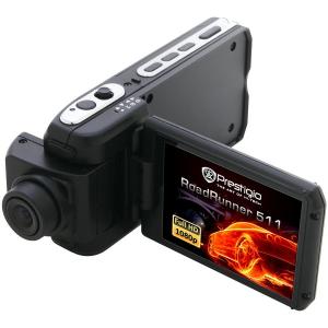 Car Video Recorder PRESTIGIO RoadRunner 511 (1920x1080 Video, 2.5" Display, USB2.0/HDMI/A/V) Black