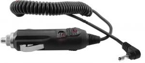Cablu adaptor bricheta auto - jack tata c.c. 1.7x4.7x10 mm 90 grade