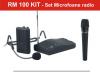 Rm100kit- set microfoane + receivere