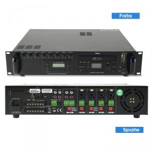 Mixer-amplificator, 180W, cu CD player, mp3 + tuner