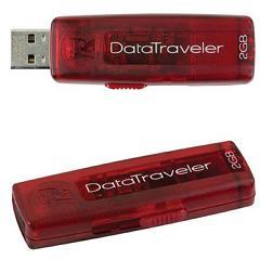 Stick USB Kingston Capless Data Traveler 2 GB Rosu