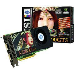 Placa video MSI nVidia GeForce 8800GTS OC, 512 MB