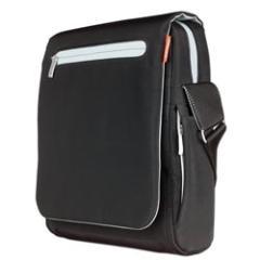 Geanta notebook Belkin NE-MS Microfibre Messenger Black / Grey 12 inch