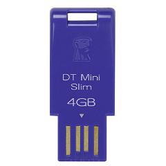 Stick USB Kingston Data Traveler MiniSlim 4 GB Albastru