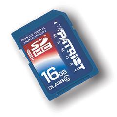 Card SD Patriot 16 GB Class6