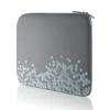 Husa notebook Belkin Neoprene Pixilated Sleeve Drak Grey/Light Blue 15.4 inch