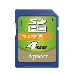 Card SD Apacer 4 GB Class6