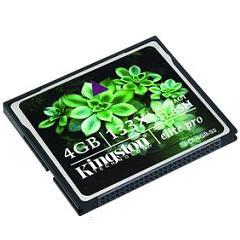 Card Compact Flash Kingston Elite Pro 133x 4 GB
