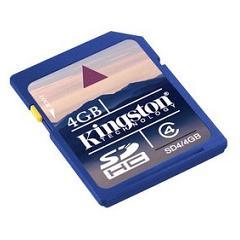 Card SD Kingston 4 GB Clasa 4