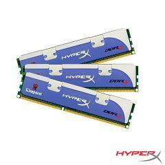 Memorie Kingston HyperX, Kit 3 GB (3 x 1024) DDR3, 2000Mhz