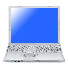Notebook PANASONIC Toughbook CF-W7, Core 2 Duo U7500, 1.06GHz, 1GB, 80GB, XP, CF-W7BWAYZL2
