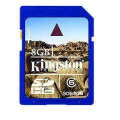 Card SD Kingston 8 GB Clasa 6