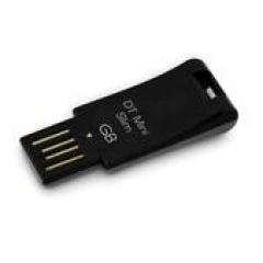 Stick USB Kingston Data Traveler Mini Slim, 8 GB, Negru