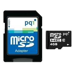 Card MicroSD PQI 4 GB