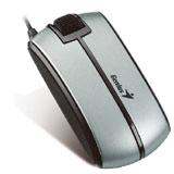 Mouse Optic Genius Traveler 330 Silver, USB, pentru notebook - 31011366100