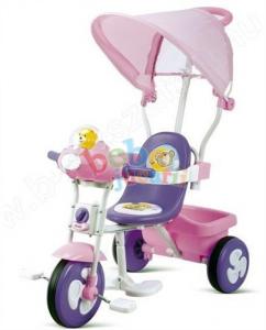 Tricicleta cu copertina Pink Chipolino B330187