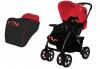 CARUCIOR LANDOU - CITY Black & Red Popppies  Bertoni 1002001 1234  B3201309