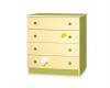 Comoda lemn cu 4 sertare Yellow Bird Bertoni 1017007 0013