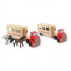 Camion transportor de cai cu remorca melissa&doug