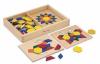 Sabloane si forme geometrice din lemn melissa&doug