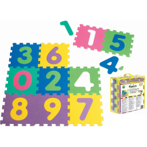 Covor de joaca - Puzzle Cifre Playshoes 308744 B3901775