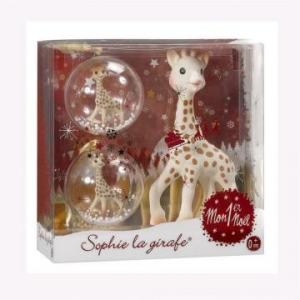 Set cadou Primul meu Craciun Girafa Sophie Vulli 516341 B3902501
