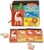 Cartea din Lemn cu Animale Magnetice Melissa&Doug MD4591 B390100