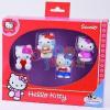 Hello kitty - set 4 figurine bullyland bl4007176534113 b3901225