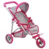 Carucior pentru papusi - silver baby mix 9326c