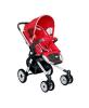 Carucior landou 4 roti (2 in 1) vega 4 pooh red