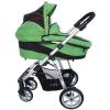 Carucior cu landou si scaun auto scoica Trio (verde) Pierre Cardin PS682V