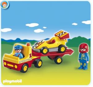 Masina de Curse cu Remorca Playmobil PM6761