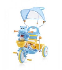 Tricicleta cu copertina HIPPO blue  Chipolino TRKH01203BL B330768