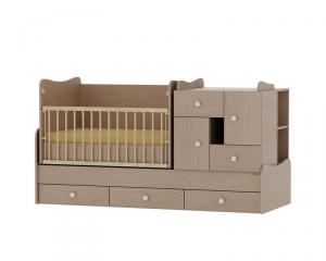 Mobilier modular din lemn Sonic Beech Bertoni 1015037 0002