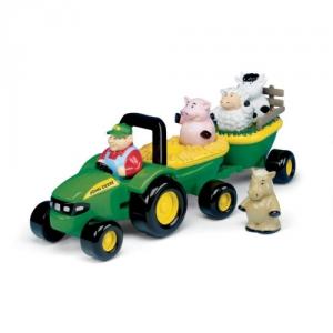 TRACTOR SI ANIMALE JD CU SUNETE Tomy TO42947 B3907193