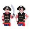 Costum carnaval copii pirat melissa&doug md4848