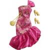 Rochie de seara Barbie Fashionistas - Roz + pantofi aurii Mattel MTN8328-X7847 B3905205