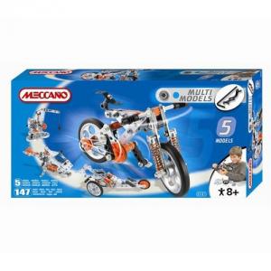 Set MECCANO 5 modele - motocicleta cu amortizoare MECCANO MC833501 B3904612